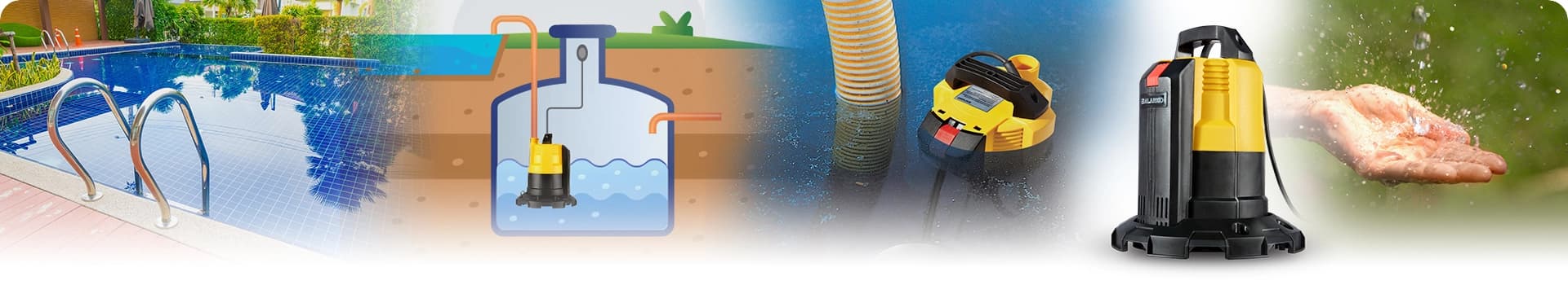Alarko Diamond MI 550 SW Series Submersible Pump for Gray Water and Rain Water — Alarko