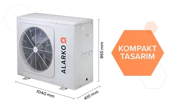 Alarko Flair Monoblok Havadan Suya Isı Pompası — Alarko