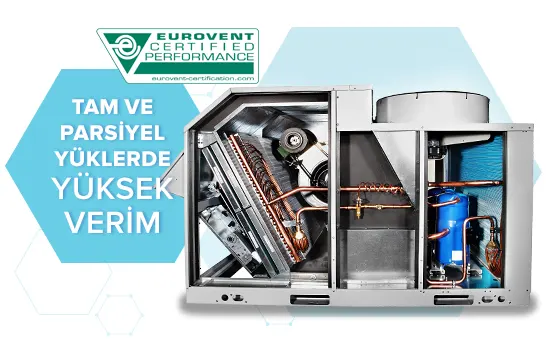 Carrier 48/50 UA/UH Çatı Tipi Klima (40 – 120 kW) — Carrier