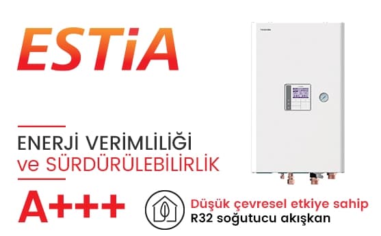 enerji verimliliğinin ve sürdürülebilirliğin vurgulandığı cihaz görseli