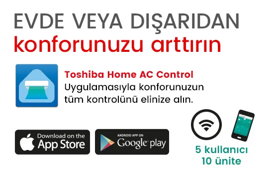Akıllı klima, uzaktan kontrol ve çoklu kullanıcı ile evde ve dışarıda konforu artırır