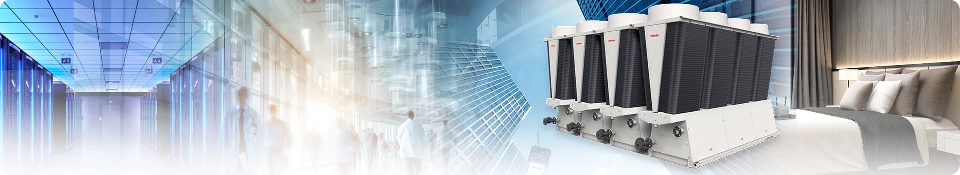 Toshiba Universal Smart X Series EDGE Moduler Soğutma Grubu — Toshiba